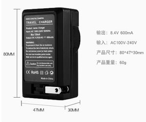 מטען נסיעות למצלמה דיגיטלית EN-EL10 LI-40B 42B עבור אולימפוס ניקון פוג'יפילם NP-45 קודאק KLIC-7006 פנטקס D-LI63 מטען אמריקאי - Product Image 5