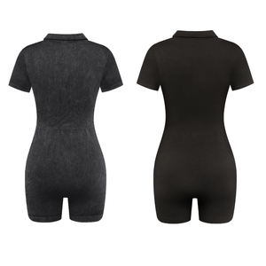 Set palestra allenamento per donna pagliaccetto nero <span class=keywords><strong>tuta</strong></span> di un pezzo - Product Image 3