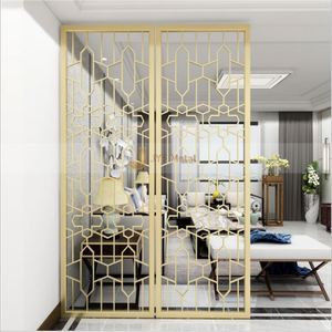 ANN051 Customized Modern Design Multi-Functional Durable Stainless Steel Coated <b>Screen</b> Partition Art Theme Interior <b>Decorative</b> - Product Image 3