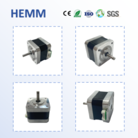 Moteur pas à pas hybride HEMM NEMA 17 |   Couple élevé |   4,48 V 2 phases |   Personnalisable |   Fabricant OEM ODM