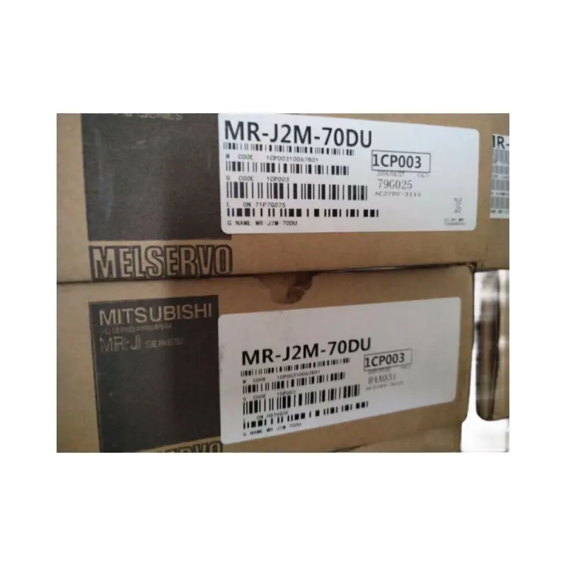 Servo drive MR-J2M-70DU nova marca 1 unidade na caixa MR-J2M-70DU