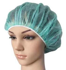 Y tá phẫu thuật y tế Mũ tóc dùng một lần bouffant bảo vệ không dệt vải PP mũ trong màu sắc khác nhau Kích cỡ sản phẩm an toàn - Product Image 3