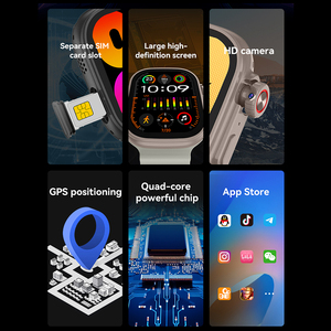 Montre connectée EDS HWS11 Call  Fashion BT avec appels, batterie 700 mAh, appels vidéo HD 180 °   Caméra télescopique pivotante pour Android 8.1 - Product Image 6