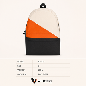 Sac à dos personnalisé avec imprimé Tiare des îles Cook, sac à dos de <span class=keywords><strong>voyage</strong></span> scolaire en polyester entièrement imprimé avec bretelles réglables - Product Image 2