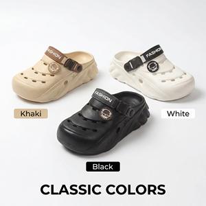 รองเท้าแตะรัดส้นแบบมีรูระบายอากาศสำหรับผู้ชาย ยี่ห้อ Yearning ผลิตจากวัสดุ EVA กันน้ำ ระบายอากาศได้ดี น้ำหนักเบา แห้งเร็ว กันลื่น เป็นมิตรต่อสิ่งแวดล้อม - Product Image 2