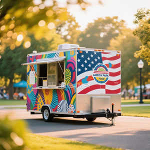 Camion de cuisine mobile entièrement équipé et personnalisé 2025 pour la restauration rapide - Product Image 1