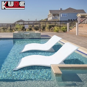 Sofá Impermeable para Exteriores, Muebles de Jardín, Tumbona para Piscina con Luces LED, Silla de Descanso para Piscina - Product Image 3