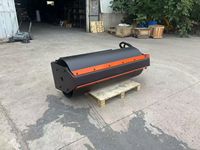 Rouleau vibratoire avec moteur pour compactage de sols et de matériaux, accessoire de chargeuse sur chenilles
