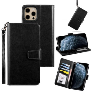 Custodia per telefono in pelle di Design stile per iPhone 15 Pro Max 12 13 14 16 17 16e <span class=keywords><strong>Samsung</strong></span> Galaxy S24 Ultra S25 <span class=keywords><strong>S23</strong></span> custodia per portafoglio Mobile - Product Image 3