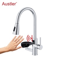 trou tasse rondelle mat noir en acier inoxydable retirer pulvérisateur évier robinet de cuisine avec verre rinceur