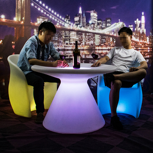 Bộ Bàn Bar <span class=keywords><strong>Led</strong></span> Có Đệm Đèn <span class=keywords><strong>LED</strong></span> Chiếu Sáng Bàn Quầy Bar Bàn Bể Bơi - Product Image 6