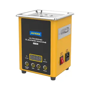 Dijital zamanlayıcı ve ısıtıcı ile AUTOOL CT80 2L 40khz banyo tankı temizleme makinesi profesyonel ultrasonik temizleyici