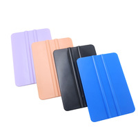 Raclettes en plastique grattoir d'emballage de voiture avec feutre de tissu outils de raclette de voiture pour fenêtre en vinyle de fibre de carbone film de feuille de voiture propre