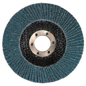 Disque à lamelles en zircone Ttake 115x22 mm avec support en fibre pour ponçage et meulage - Product Image 2