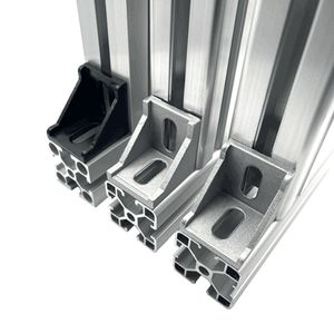 2020/4040/4545/3030 hình chữ <span class=keywords><strong>L</strong></span> chết đúc nhôm góc khung 90 độ nhôm tam giác khung chất <span class=keywords><strong>l</strong></span>ượng cao chân đế - Product Image 6