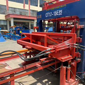 QT12-15 khối rỗng Máy làm gạch xi măng đất sét nhà máy sản xuất linh kiện PLC lát khuôn chế biến - Product Image 4