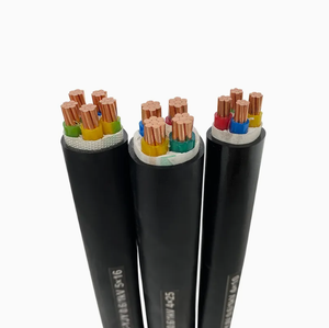 Câble blindé haute tension à conducteur en cuivre, isolé XLPE, pour réseau électrique industriel et système de distribution d'énergie - Product Image 1