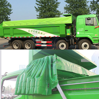 Nouvelle bâche en PVC SINOTURK de haute qualité pour camion benne, tissu enduit imperméable épaissi, toile pare-soleil verte