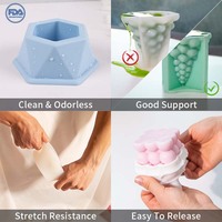 Moule en silicone de qualité alimentaire avec miroir en cristal chinois Mahjong Pai Gow dominos tarot forme artisanat