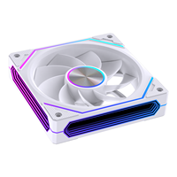 Ventilateur de refroidissement PC en plastique ARGB RGB LOGO personnalisé de 12 cm, source d'usine AntarcChill, pour boîtier d'ordinateur, processeur, refroidisseur de CPU
