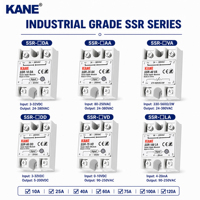 Module de relais à semi-conducteurs monophasé, entrée 3-32VDC, sortie 5-200VDC, SSR-10DD/25DD/40DD/60DD/75DD/80DD pour le contrôle industriel