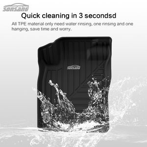 SONSANG nouvelles voitures <span class=keywords><strong>tapis</strong></span> de voiture en <span class=keywords><strong>caoutchouc</strong></span> Tpe de luxe pour <span class=keywords><strong>Honda</strong></span> Civic 2023-2025 <span class=keywords><strong>tapis</strong></span> de sol de voiture - Product Image 3