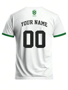 26 Seizoen Digitale Print Voetbalgroep Custom Single Jersey - Product Image 3