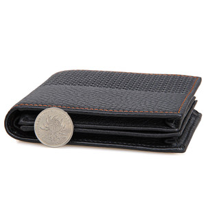 Portefeuille en cuir véritable de haute qualité pour hommes, logo personnalisé disponible, anti-scan et design multi-fentes pour cartes - Product Image 2