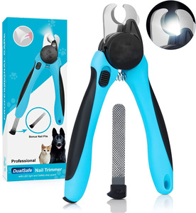 Nuevos productos cortaúñas Led para mascotas con cortaúñas de protección de seguridad para perros y gatos - Product Image 1