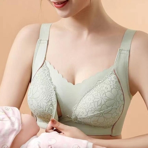 Женский бесшовный бюстгальтер с открытой пряжкой - Product Image 1