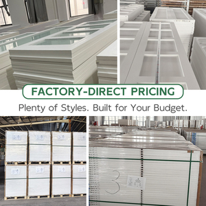 モダン<span class=keywords><strong>PVC</strong></span>インテリアルームホテルドア住宅用メラミン内部ウッドドア - Product Image 4