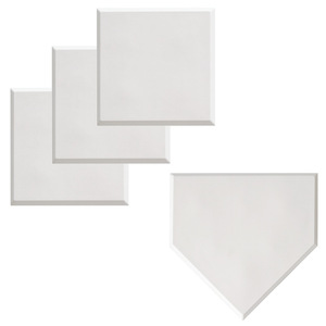 Bases de béisbol deportivas de 10mm de espesor con placa de inicio y goma de lanzador para béisbol, Teeball, Kickball - Product Image 1