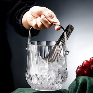 Cubo <span class=keywords><strong>de</strong></span> Hielo <span class=keywords><strong>de</strong></span> Cristal Hxglass <span class=keywords><strong>de</strong></span> 1L-3L, Portátil, con Patrón Floral en Relieve, Iluminación LED, Enfriador <span class=keywords><strong>de</strong></span> Vino Ligero y <span class=keywords><strong>de</strong></span> Lujo para Fiestas - Product Image 3