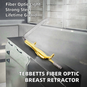 Retractor de Senos de Fibra Óptica de Acero Tebbetts con Fuente de Luz para Aumento de Senos Ferreira, Certificado CE - Product Image 2