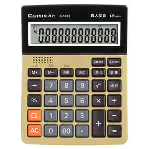 <span class=keywords><strong>Calculadora</strong></span> COMIX de Escritorio para Oficina, Suministros Financieros, <span class=keywords><strong>Calculadora</strong></span> de Computadora, Oficina Comercial, Funciona con Pilas - Product Image 1