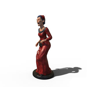 Figuras artesanales de resina personalizadas, mini figura de chica zombi, nueva colección de decoración de gabinete para el hogar, estatuas de arte en 3D en miniatura horribles - Product Image 2