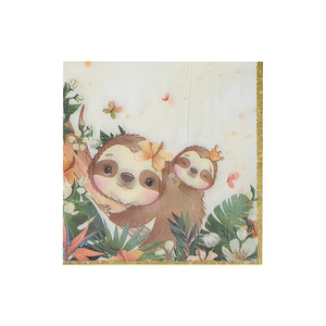 Nuevas servilletas con estampado de animales - Estilo lindo y acogedor, perfectas para fiestas y restaurantes - Toallas de papel desechables - Product Image 5