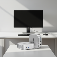 Mini PC portable puissant 2026 Soayan Intel Core Ultra 9 285H LPDDR5 SSD, nouveau, Windows 11/Linux