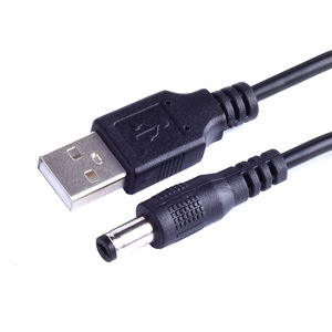 Cantell 1M <span class=keywords><strong>Usb</strong></span> a Dc5521 Plug <span class=keywords><strong>Jack</strong></span> Macho Dc Power Charing Cord cable 24AWG - Product Image 3