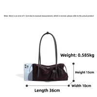 Sac à bandoulière minimaliste tendance 2027 personnalisé ODM OEM |   Sac sous le bras classique haut de gamme |   Sac fourre-tout en cuir véritable mat