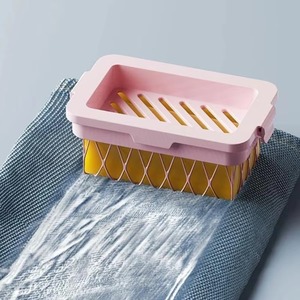 High-elasticity Mesh Soap Foaming Box Multi-functional Laundry Soap Box Without Hand Rubbing Anti-slip Draining Soap Storage Box - Product Image 2