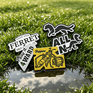Marqueur de balle de golf Ziny de qualité supérieure, personnalisable avec logo, design gratuit, finition lisse - Product Image 3