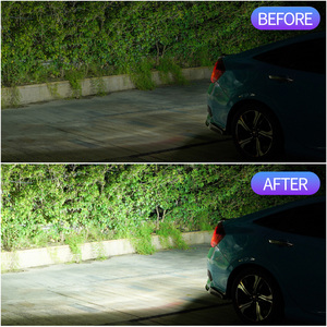 Proyector de lentes para luces antiniebla Lámparas de conducción automotriz Luces de circulación diurna <span class=keywords><strong>Xenon</strong></span> White - Product Image 3