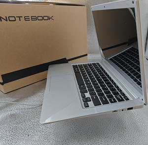 جهاز كمبيوتر محمول جديد من جينغتشوان بمعالج إنتل بنتيوم، ذاكرة 8 جيجابايت، قرص صلب SSD سعة 256 جيجابايت، شاشة IPS 14 بوصة، هيكل ألومنيوم، نظام ويندوز 10 برو، لوحة مفاتيح لاسلكية باللغة الإنجليزية - Product Image 3