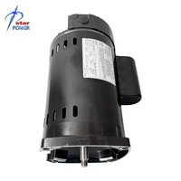 Moteur électrique monophasé AC de haute qualité 1,5 CV, protection thermique, 16A, 8A en continu