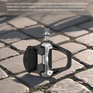 Pedal <span class=keywords><strong>de</strong></span> Bicicleta LEWEE - Sistema <span class=keywords><strong>de</strong></span> Bloqueo SL, Rodamiento Sellado para Bicicleta <span class=keywords><strong>de</strong></span> Carretera, Pedal con Calas Autoblocantes, Ultraligero, Resistente al Agua, BMX - Product Image 6