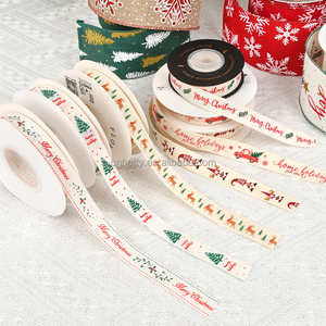Hatty 63mm 10-Yard Glitter Linen <b>Burlap</b> Plaid Wired <b>Ribbon</b> Christmas Tree Wreath DIY Decorations Gift Promotional Party Supplies - Product Image 6