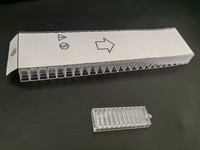 Cuvette en plastique multicellulaire à 12 positions Finlande Konelab pour analyseur 20/20CX/PRIME 30 et 60