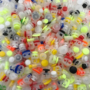 Transparent Elastic Shoe Buckle <b>Spring</b> Lock Plastic Mixed Colors For Sneakers Boots Casual Shoes - Product Image 1