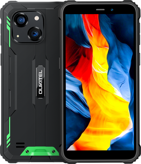 5G LTE IP68 Waterproof and Shockproof Adventurer's Phone with Loud Speaker and Scratch-resistant LED Screen